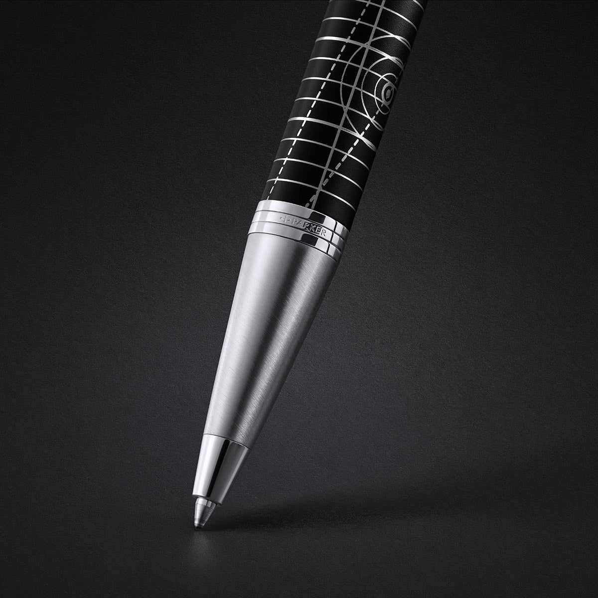 Parker IM Premium Ballpoint Pen - Legacy of Flight - Chrome Trim - Pen Boutique Ltd