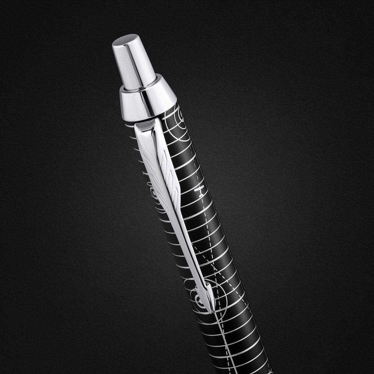 Parker IM Premium Ballpoint Pen - Legacy of Flight - Chrome Trim - Pen Boutique Ltd