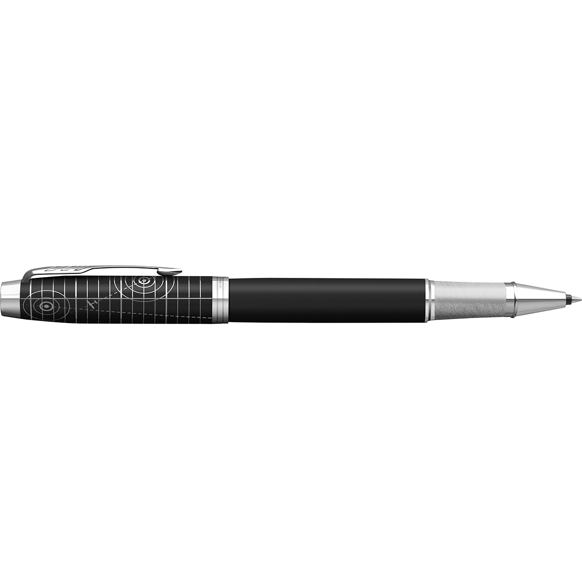 Parker IM Premium Rollerball Pen - Legacy of Flight - Chrome Trim - Pen Boutique Ltd