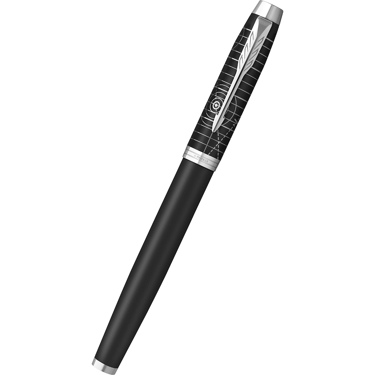 Parker IM Premium Rollerball Pen - Legacy of Flight - Chrome Trim - Pen Boutique Ltd