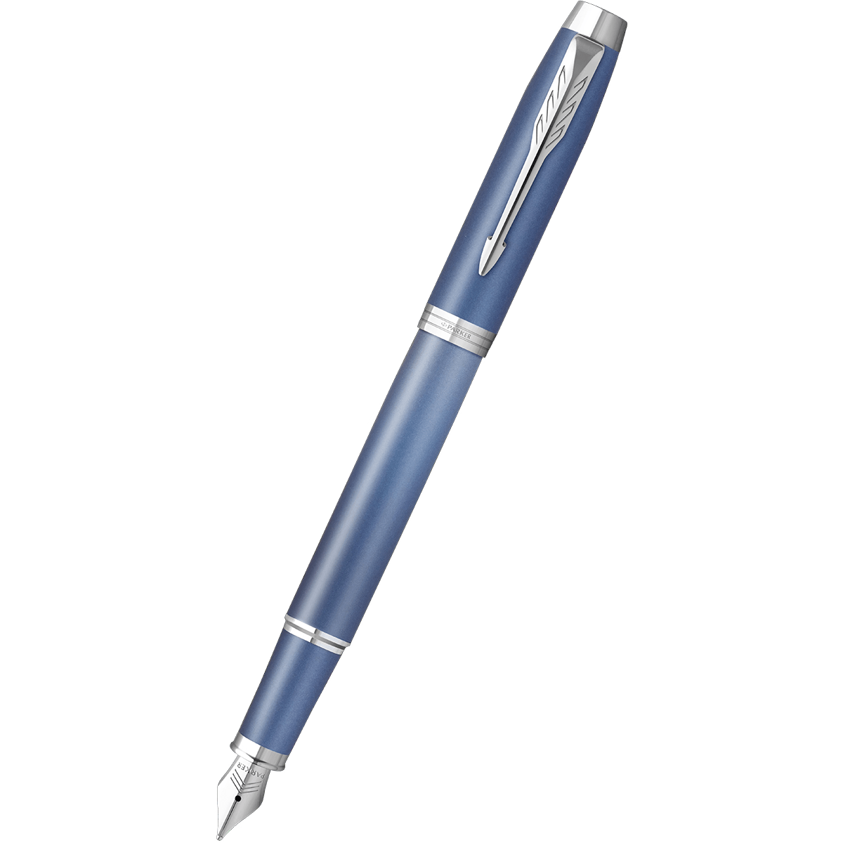 Parker IM Writing Rituals Fountain Pen - Peaceful Blue Gradient - Chrome Trim - Pen Boutique Ltd