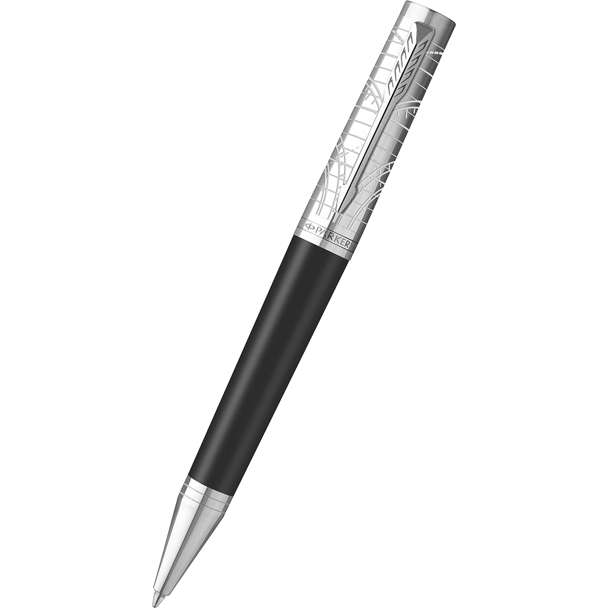 Parker Ingenuity Ballpoint Pen - Legacy of Flight - Chrome Trim - Pen Boutique Ltd