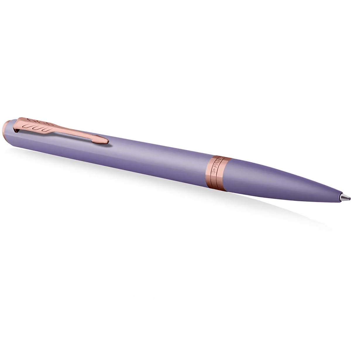 Parker Meridian Ballpoint Pen - Lilac - Pink Gold Trim - Pen Boutique Ltd