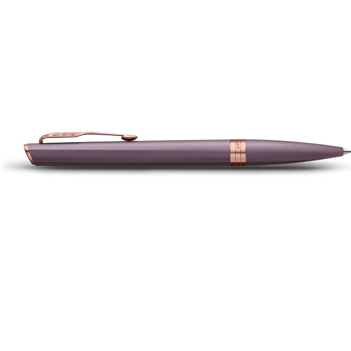 Parker Meridian Ballpoint Pen - Purple - Pink Gold Trim - Pen Boutique Ltd
