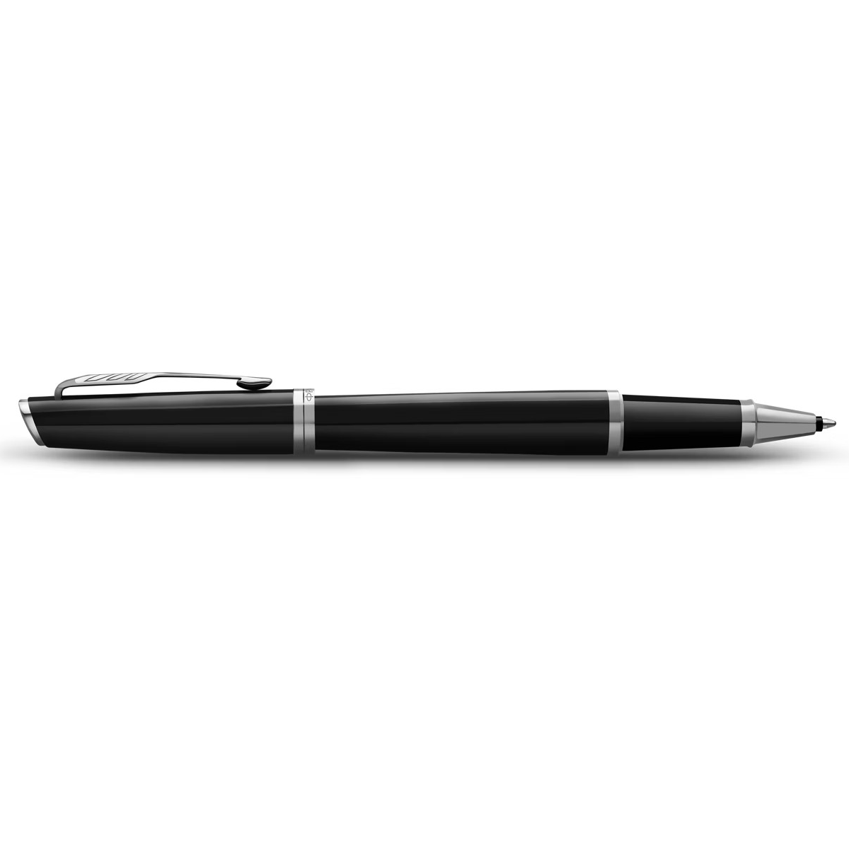 Parker Meridian Rollerball Pen - Black - Chrome Trim - Pen Boutique Ltd