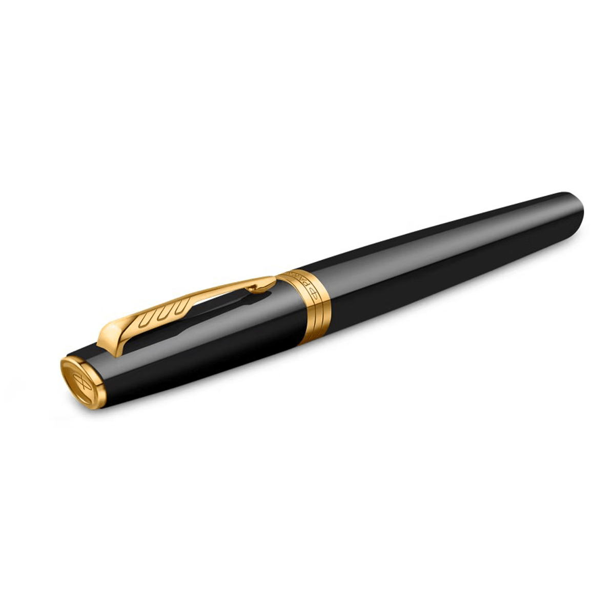 Parker Meridian Rollerball Pen - Black - Gold Trim - Pen Boutique Ltd