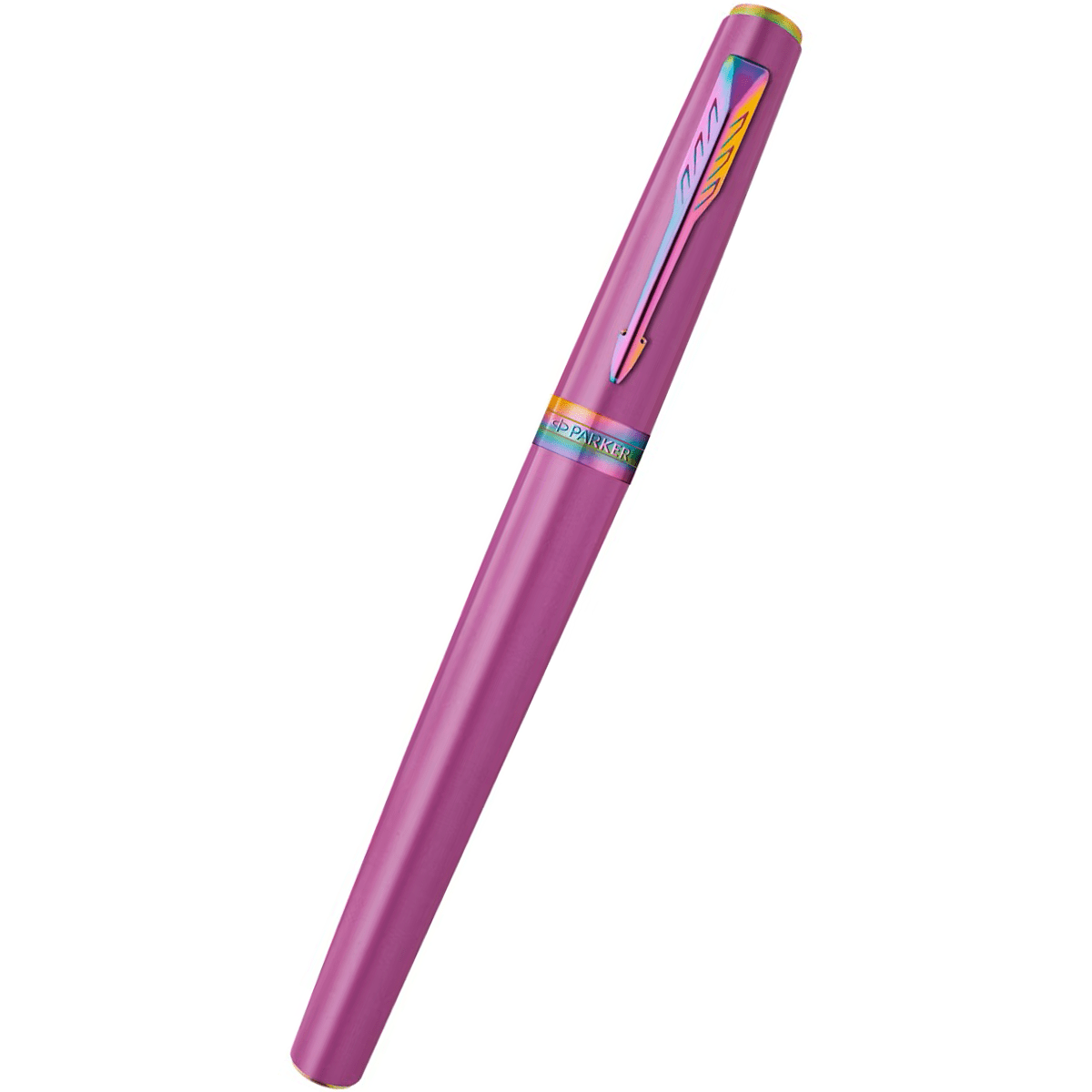 Parker Meridian Rollerball Pen - Grape - Rainbow Trim - Pen Boutique Ltd