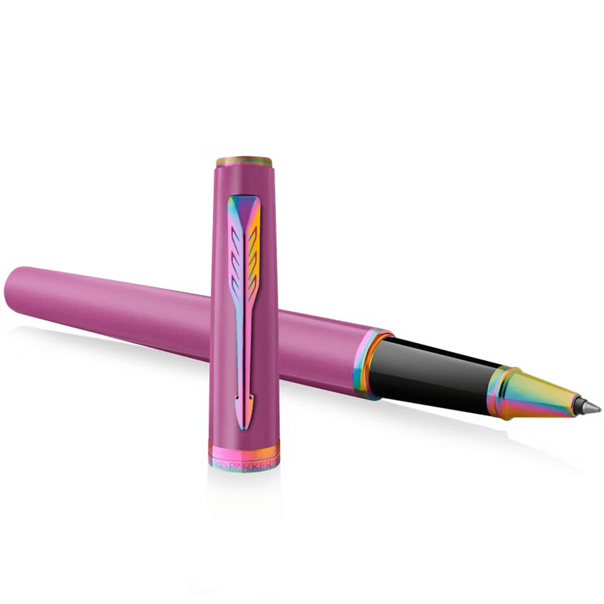 Parker Meridian Rollerball Pen - Grape - Rainbow Trim - Pen Boutique Ltd