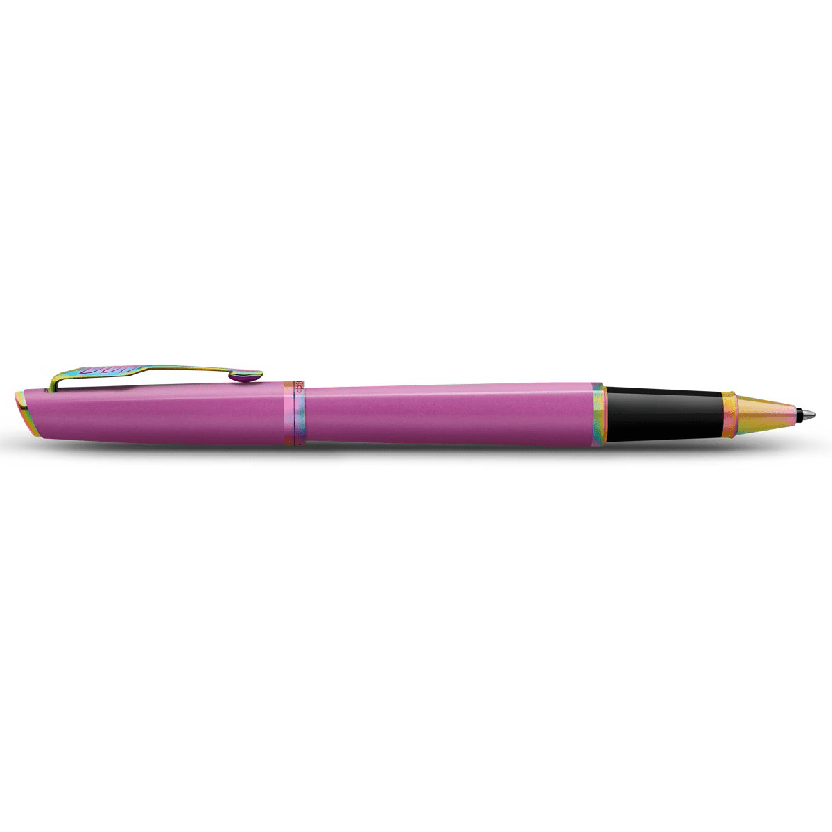 Parker Meridian Rollerball Pen - Grape - Rainbow Trim - Pen Boutique Ltd
