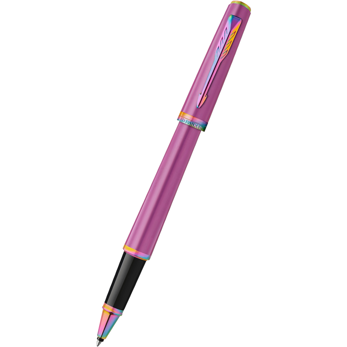 Parker Meridian Rollerbal Pen - Grape - Rainbow Trim-Pen Boutique Ltd