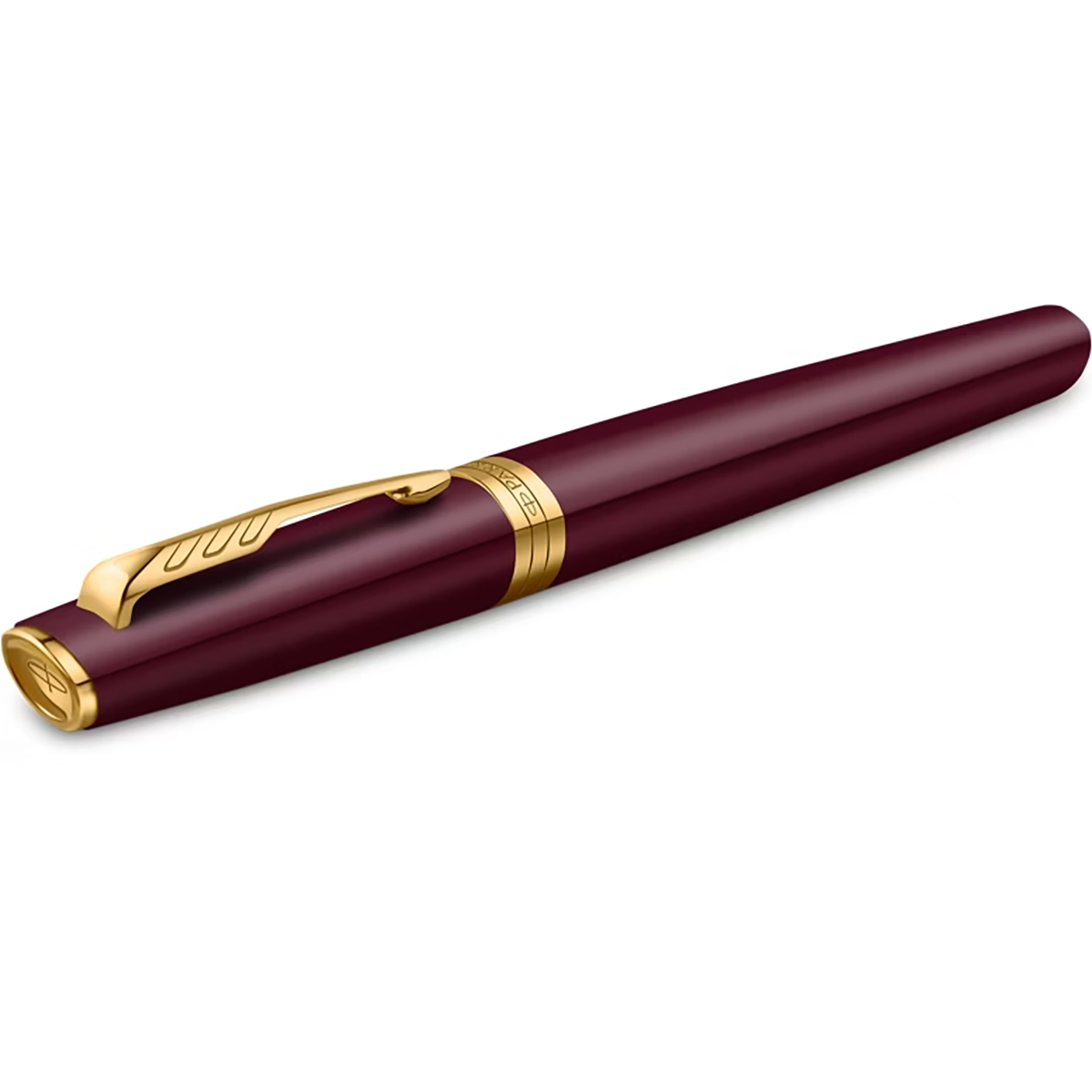 Parker Meridian Rollerball Pen - Red - Gold Trim-Pen Boutique Ltd