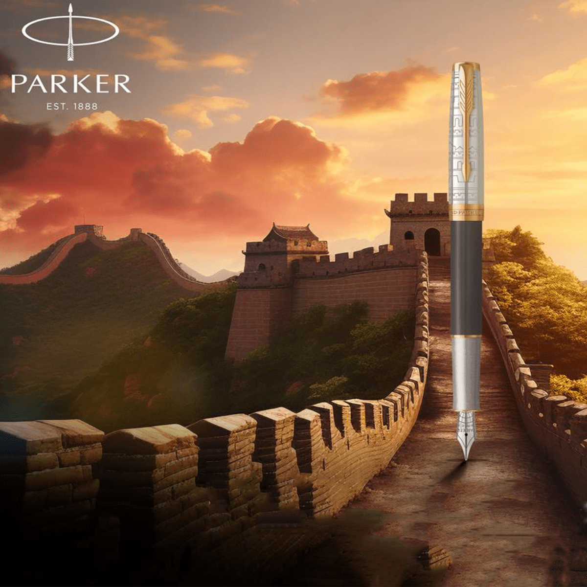 Parker Sonnet Fountain Pen - Intrepid Journeys - The Ancient China (Special Edition) - Pen Boutique Ltd