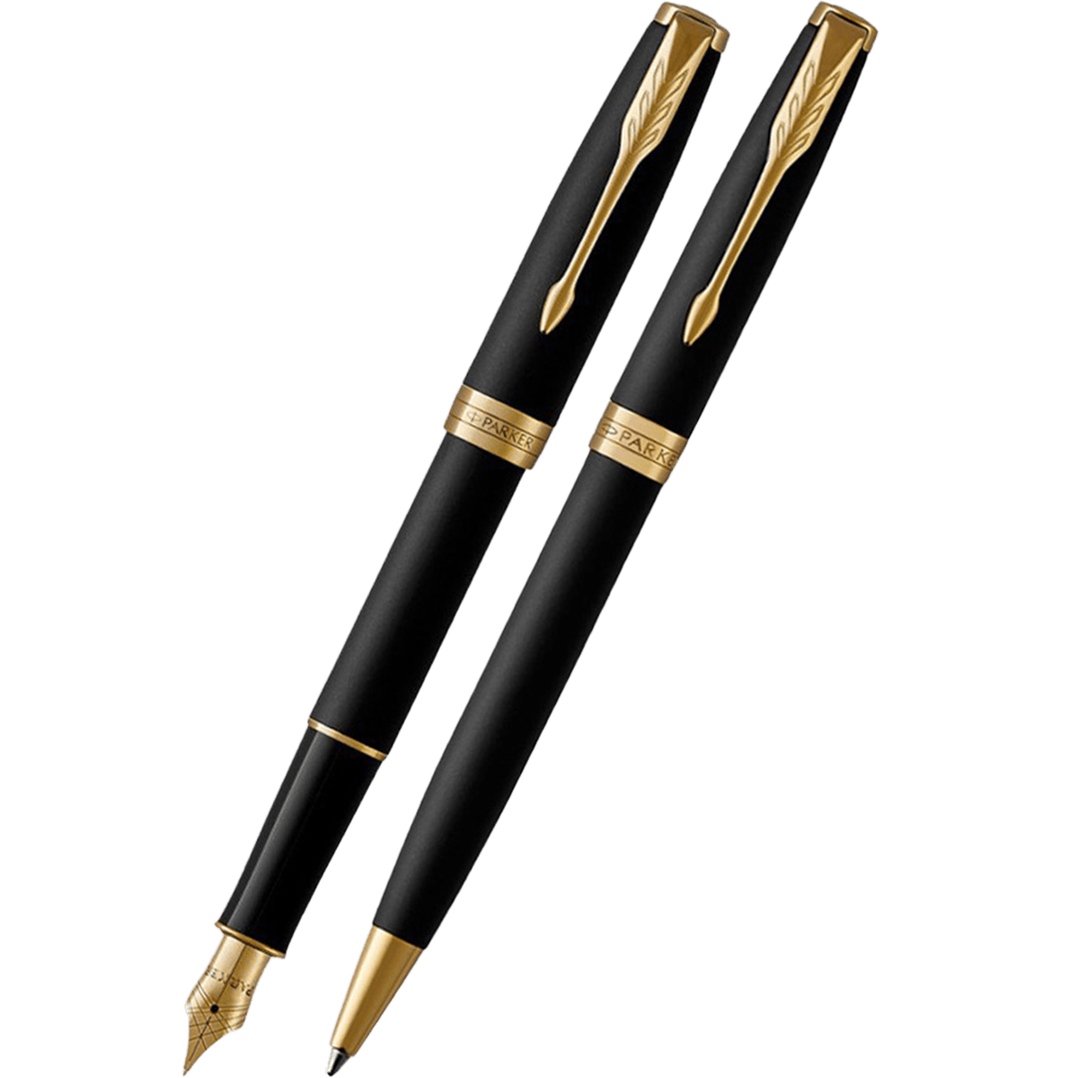 Parker Sonnet Gift Set - Black (Fountain & Ballpoint Pen) - Pen Boutique Ltd