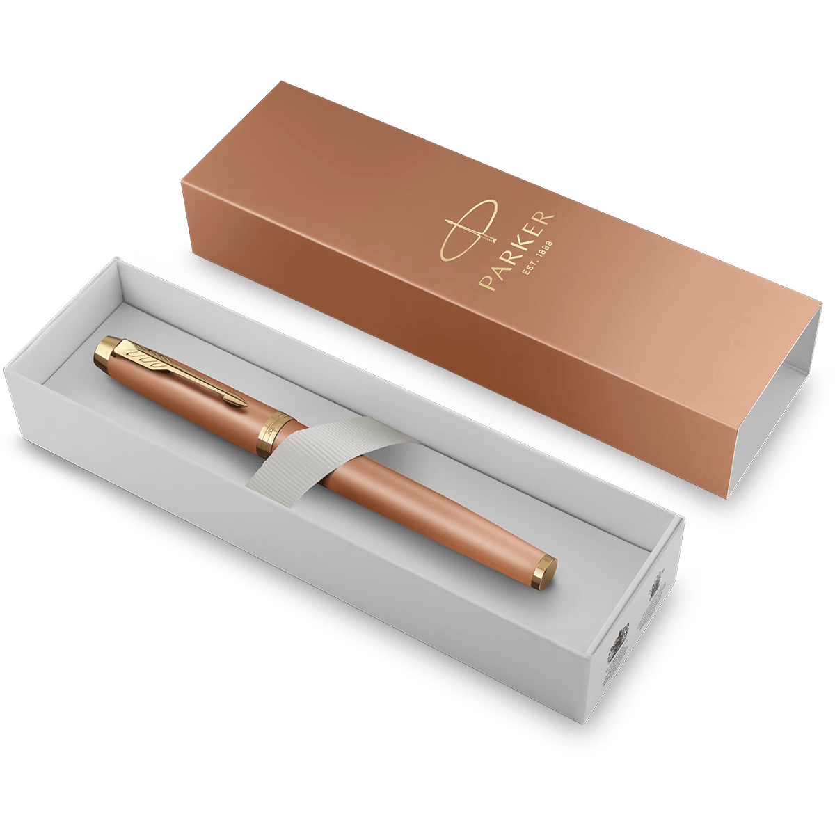 Parker IM Writing Rituals Rollerball Pen - Uplifting Orange Gradient - Gold Trim - Pen Boutique Ltd