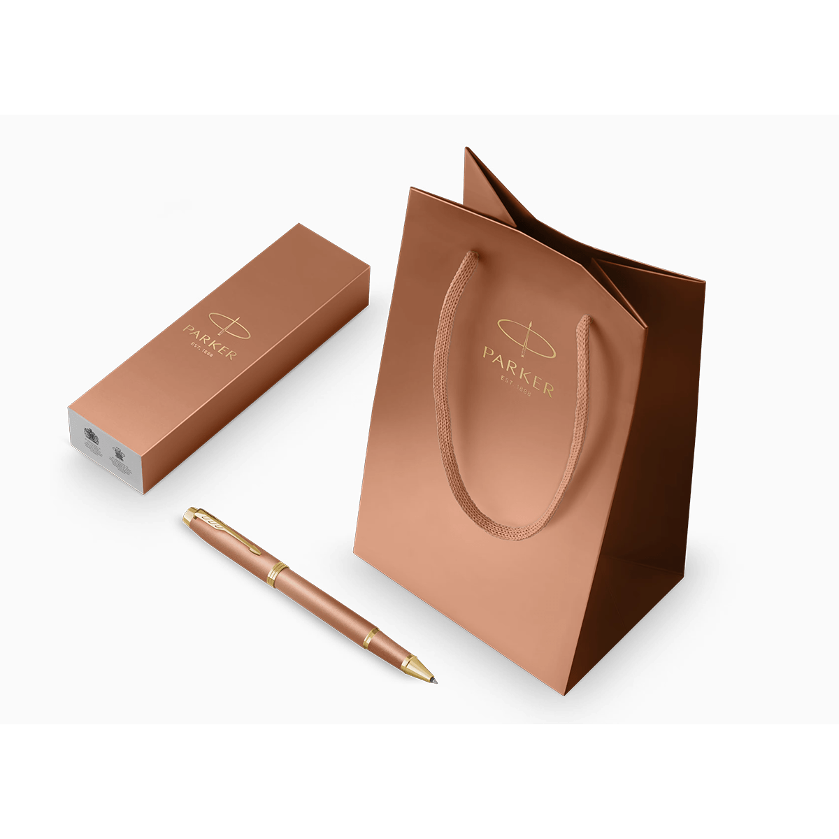 Parker IM Writing Rituals Rollerball Pen - Uplifting Orange Gradient - Gold Trim - Pen Boutique Ltd