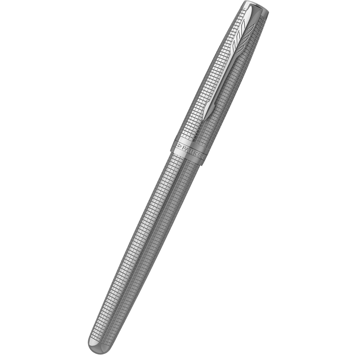 Parker Sonnet Rollerball Pen - Ciselé Palladium - Chrome Trim (Special Edition) - Pen Boutique Ltd