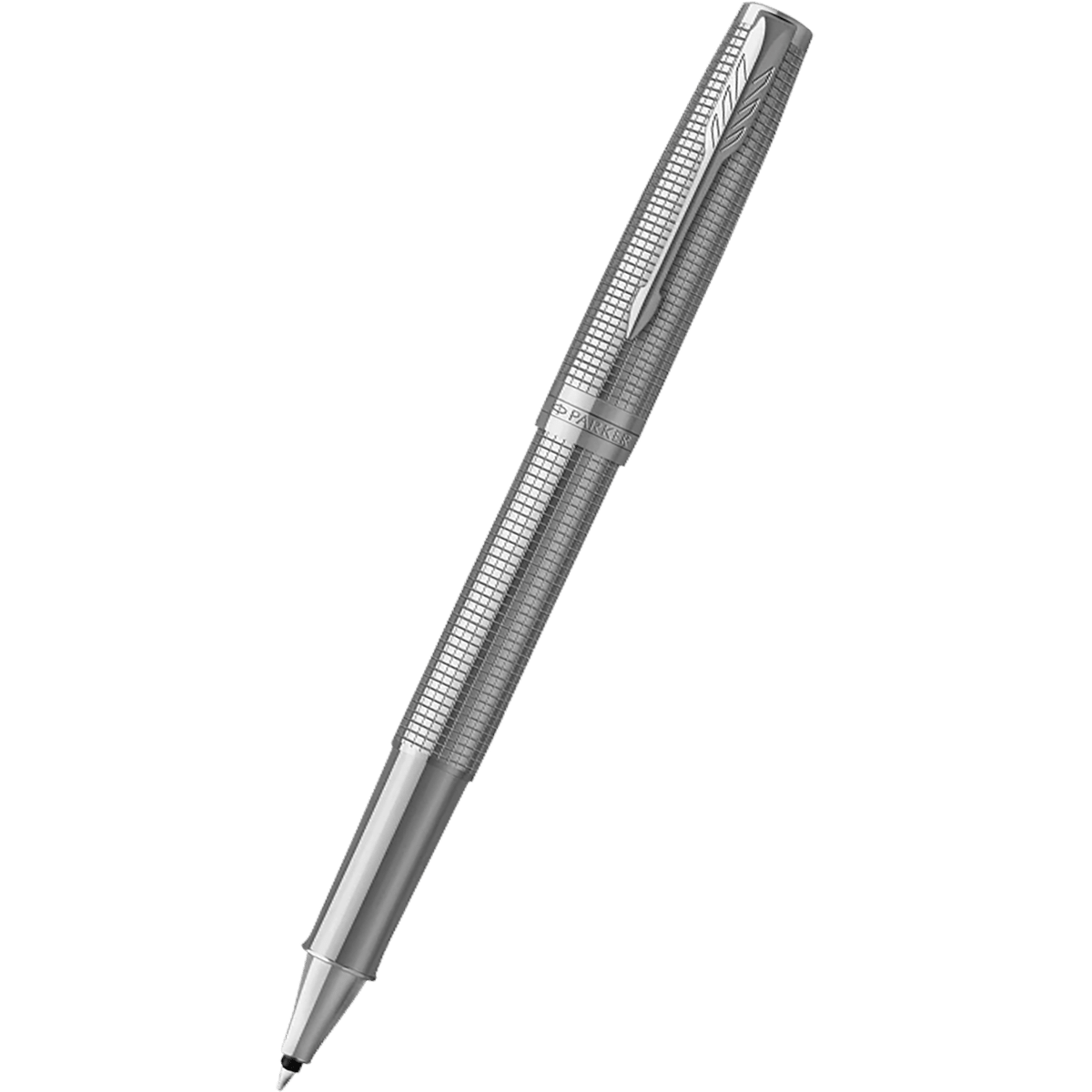 Parker Sonnet Rollerball Pen - Ciselé Palladium - Chrome Trim (Special Edition) - Pen Boutique Ltd