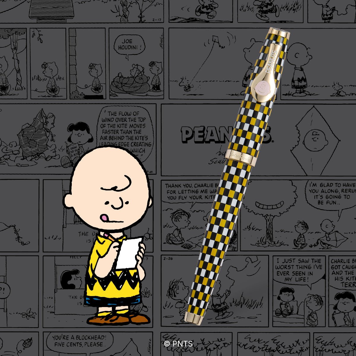Esterbrook x Peanuts Estie Fountain Pen - FRIENDS Charlie Brown (75th Anniversary) - Pen Boutique Ltd