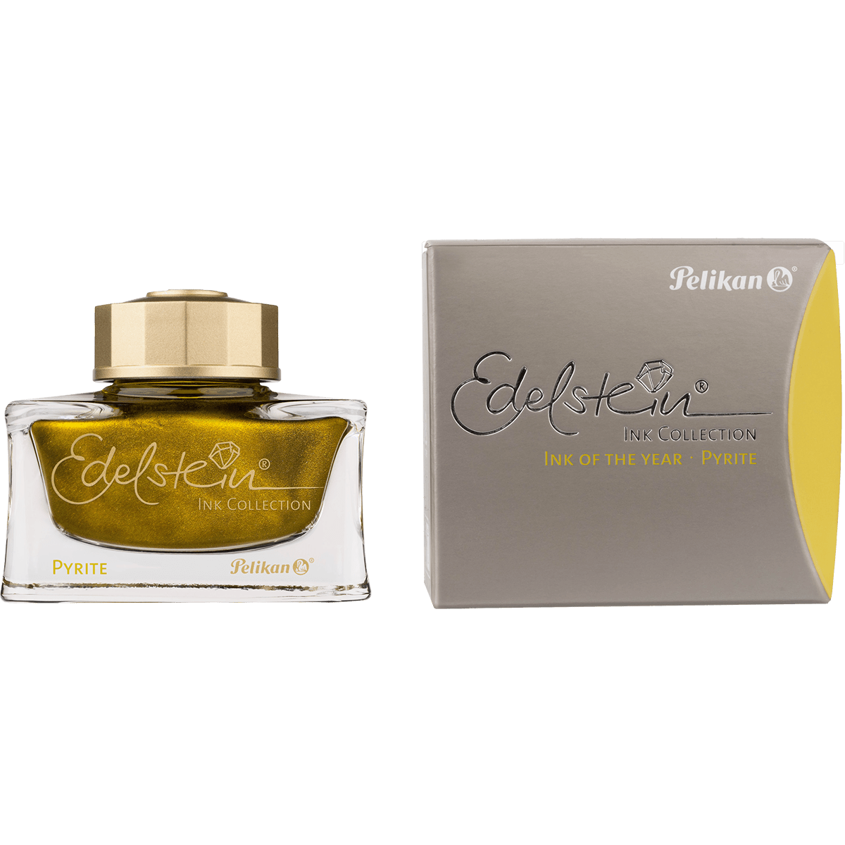 Pelikan Edelstein Ink Bottle - Pyrite - 50ml (Ink Of The Year 2026) - Pen Boutique Ltd