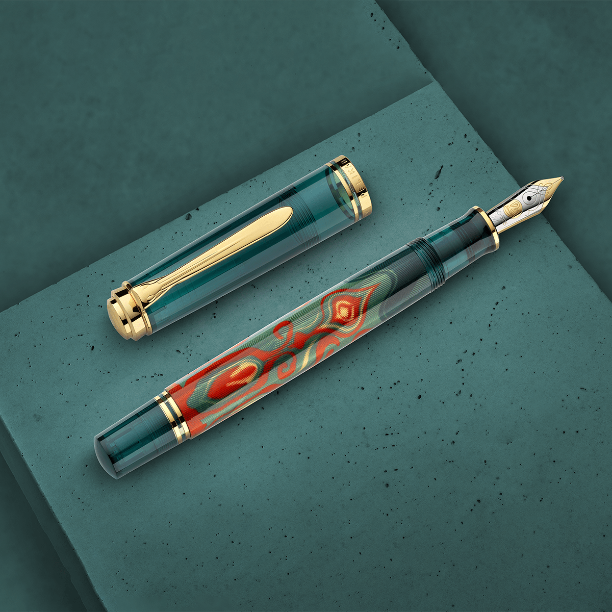 Pelikan Souverän® M601 Fountain Pen - Art Collection II Rudi Rother (Special Edition) - Pen Boutique Ltd