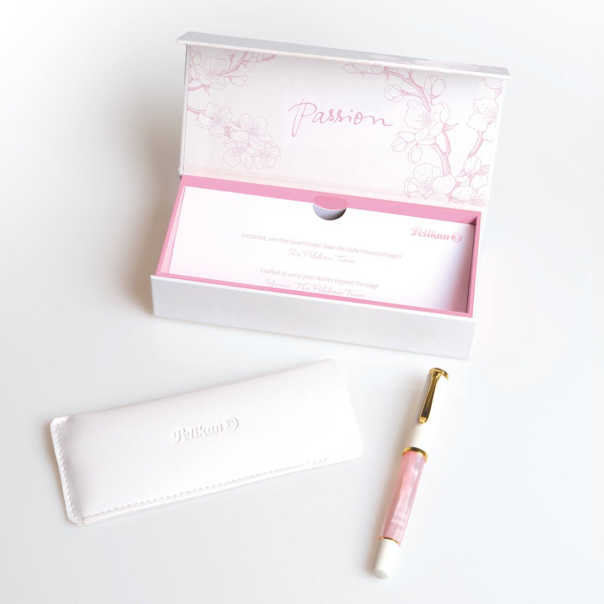 Pelikan Classic M200 Fountain Pen - Cherry Blossom - Pen Boutique Ltd