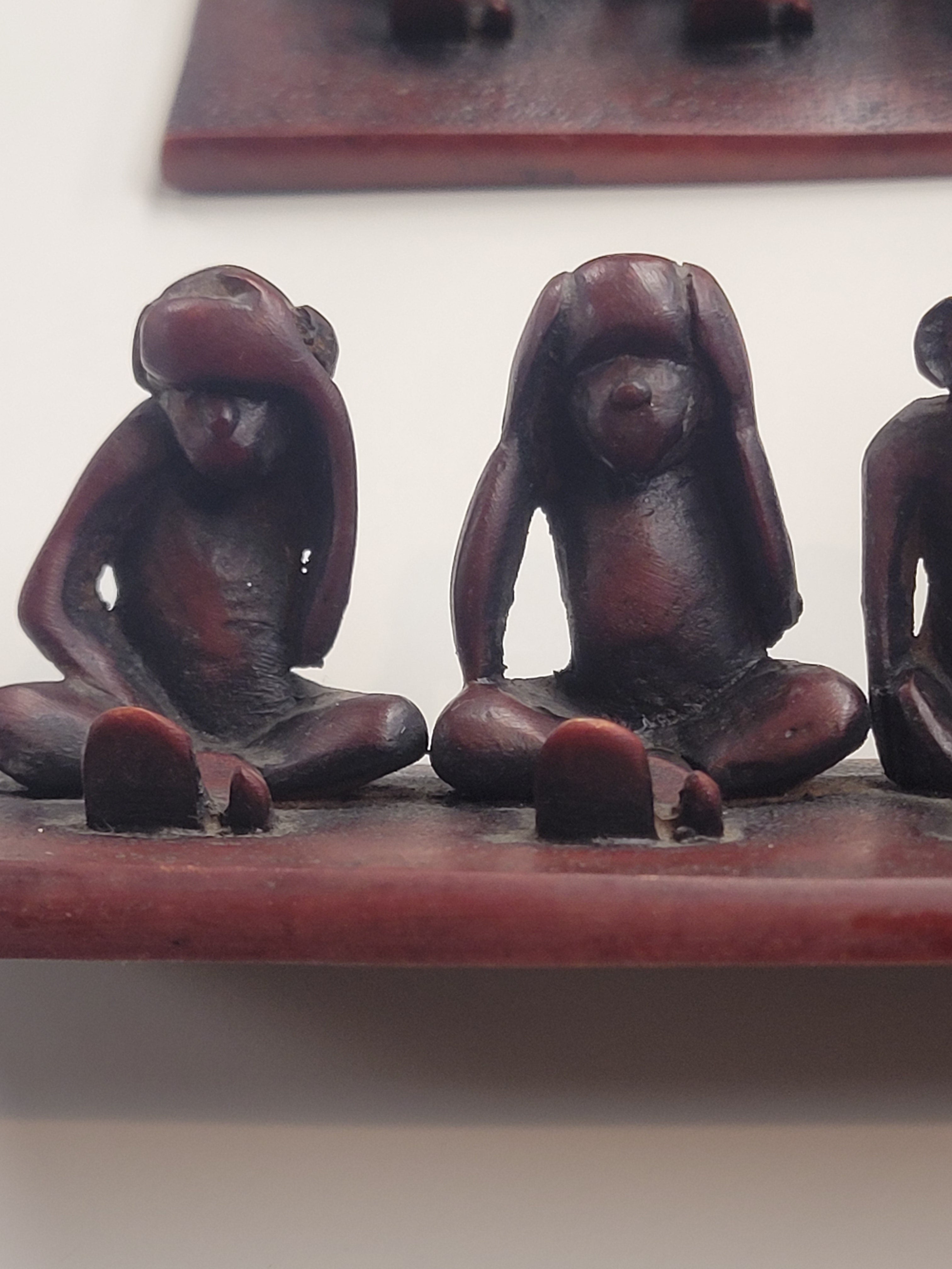 Pen Boutique Four Wise Monkeys Pen Stand - Pen Boutique Ltd