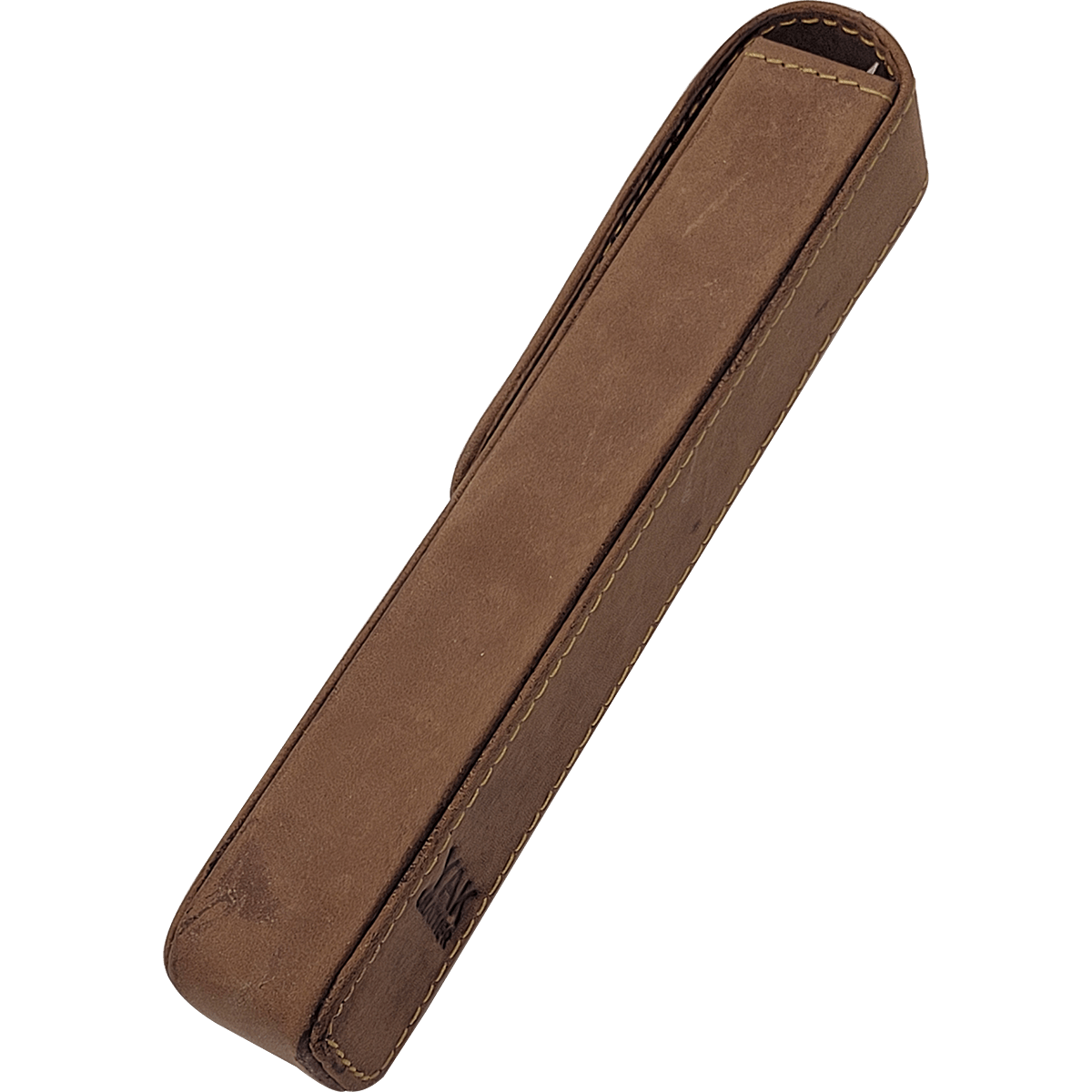 Pen Boutique Yak Leather Single Pen Box - Crazy Horse - Magnetic closure - Pen Boutique Ltd