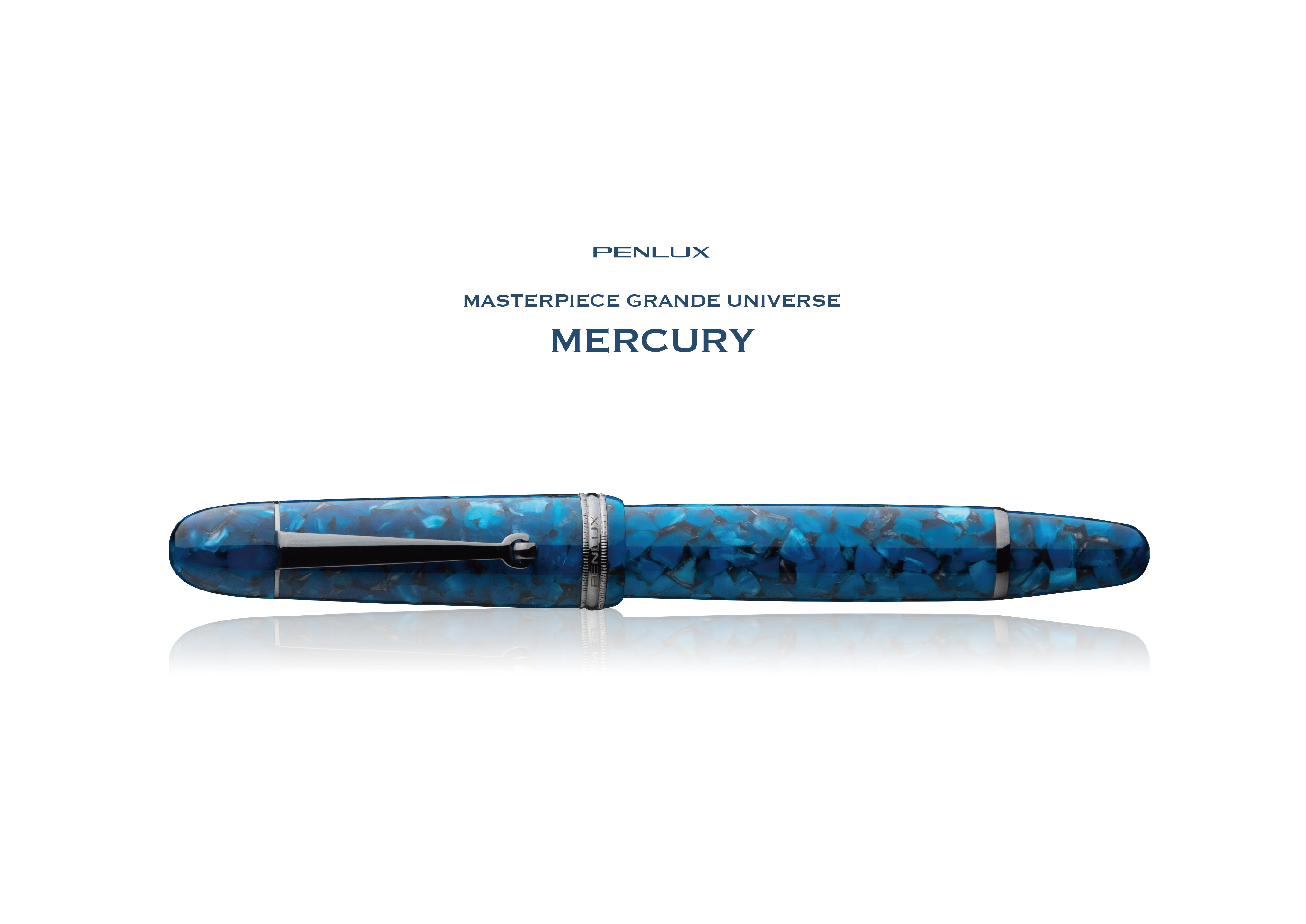 Penlux Masterpiece Grande Universe Mercury Fountain Pen-Pen Boutique Ltd