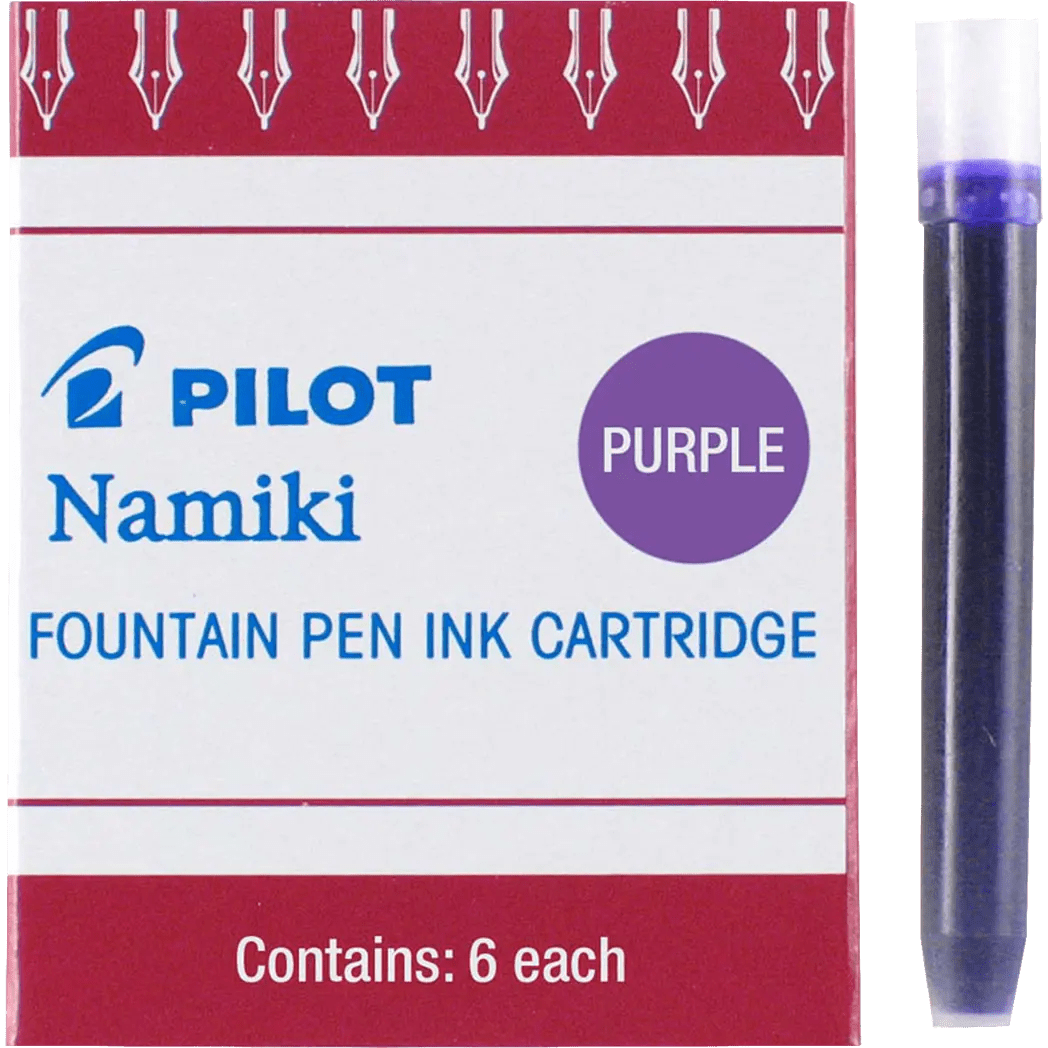Pilot Fountain Pen Ink Cartridges - Purple - Pen Boutique Ltd