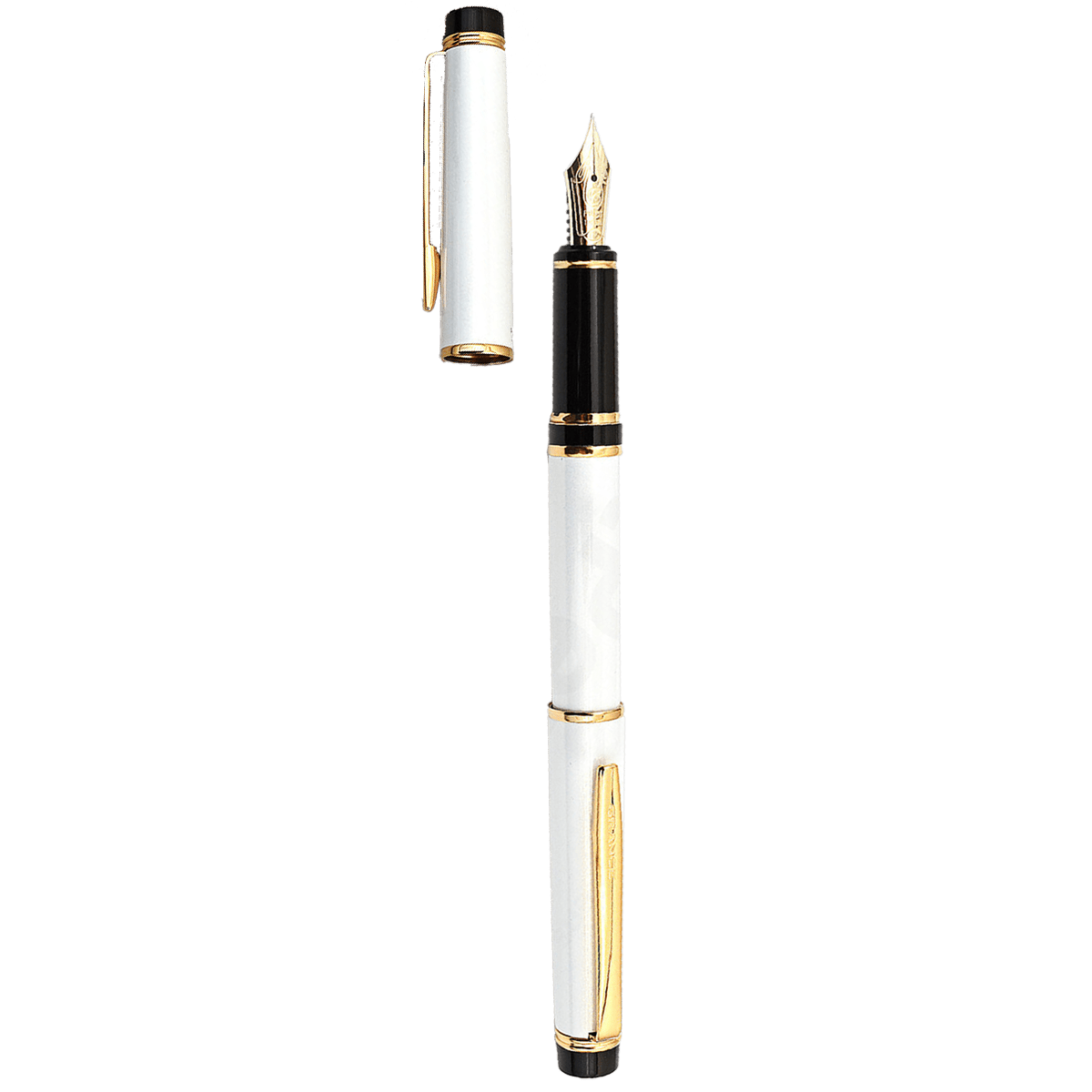 Pilot Grance Fountain Pen - White - 14K - Pen Boutique Ltd