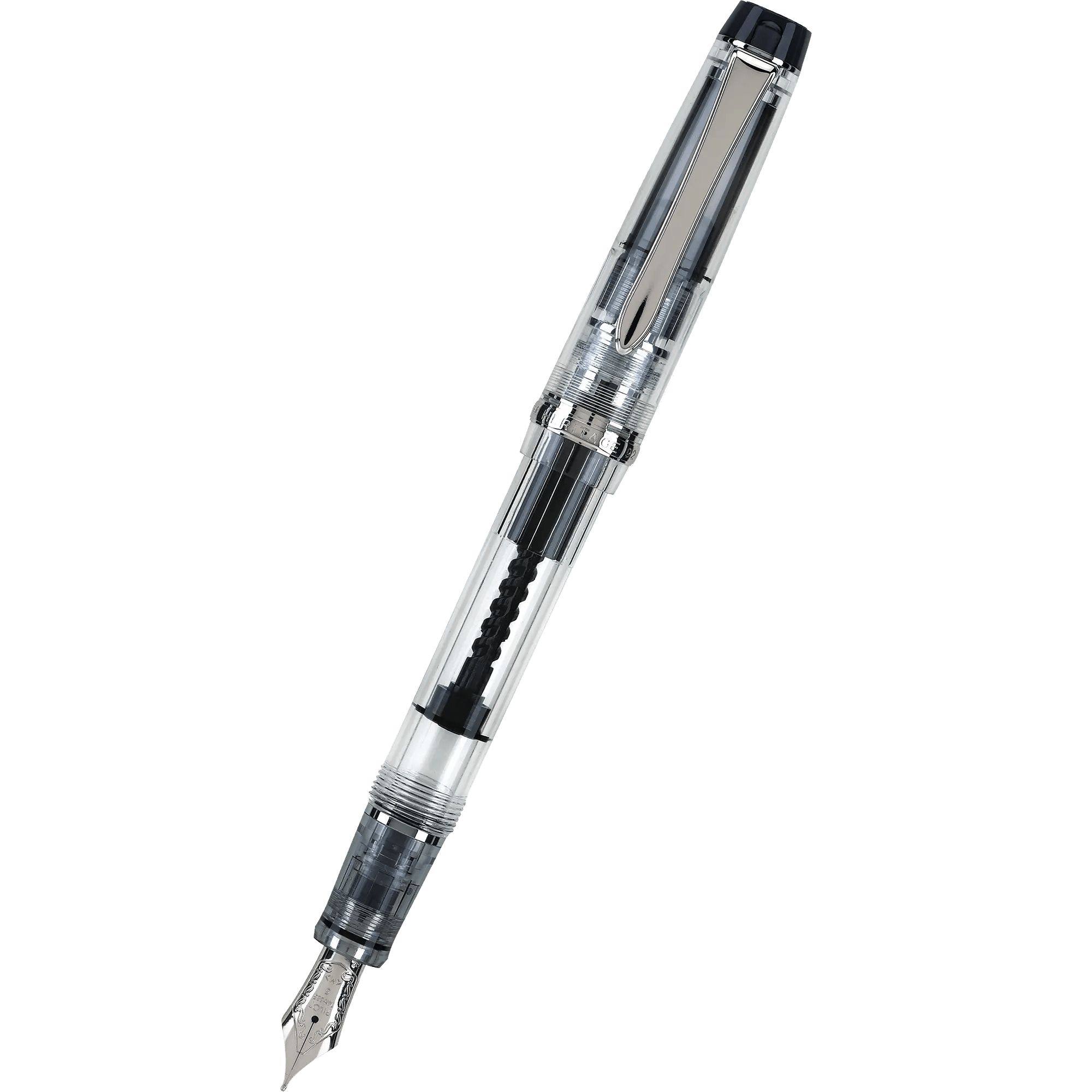 Pilot Heritage 92 Fountain Pen - Clear - Pen Boutique Ltd