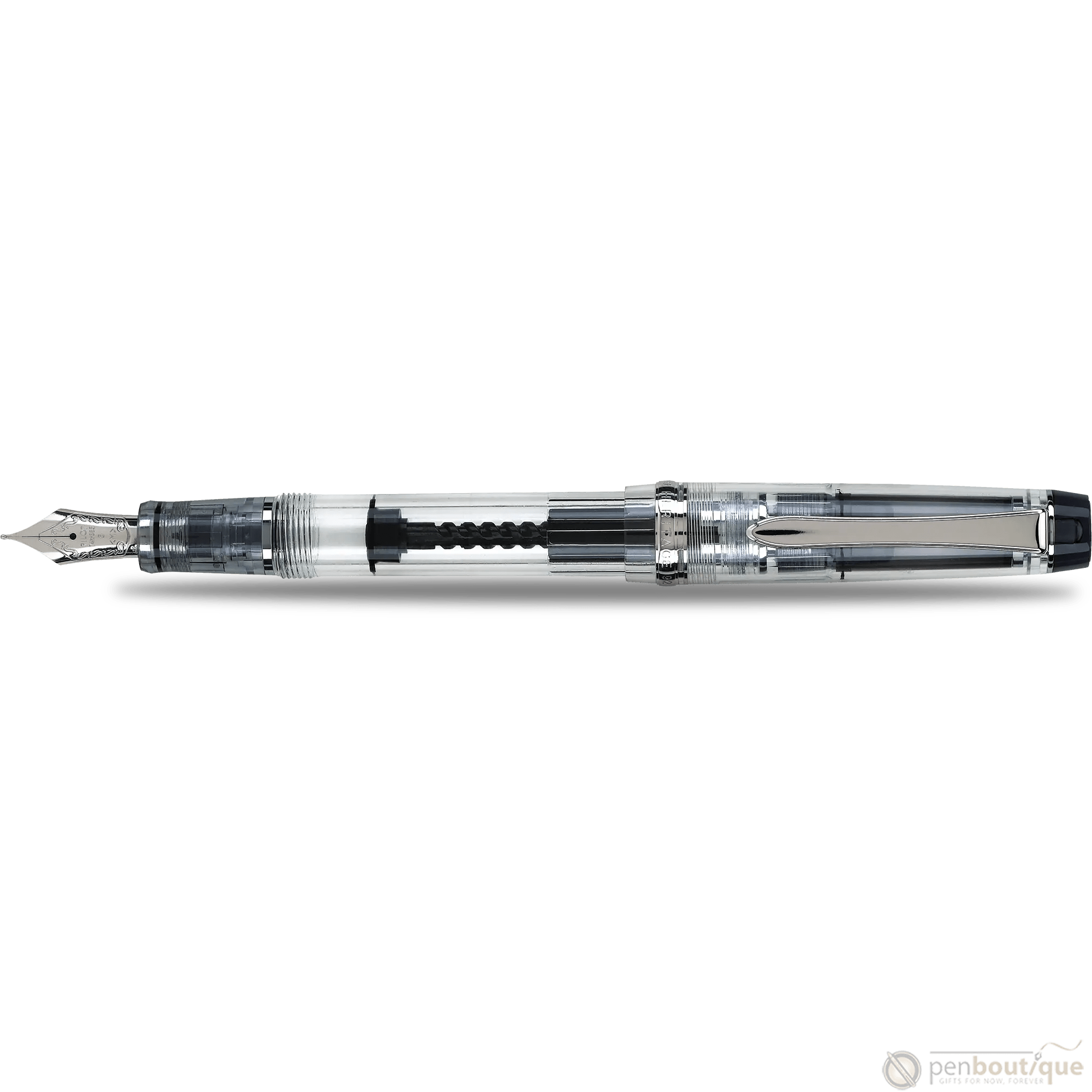 Pilot Heritage 92 Fountain Pen - Clear - Pen Boutique Ltd