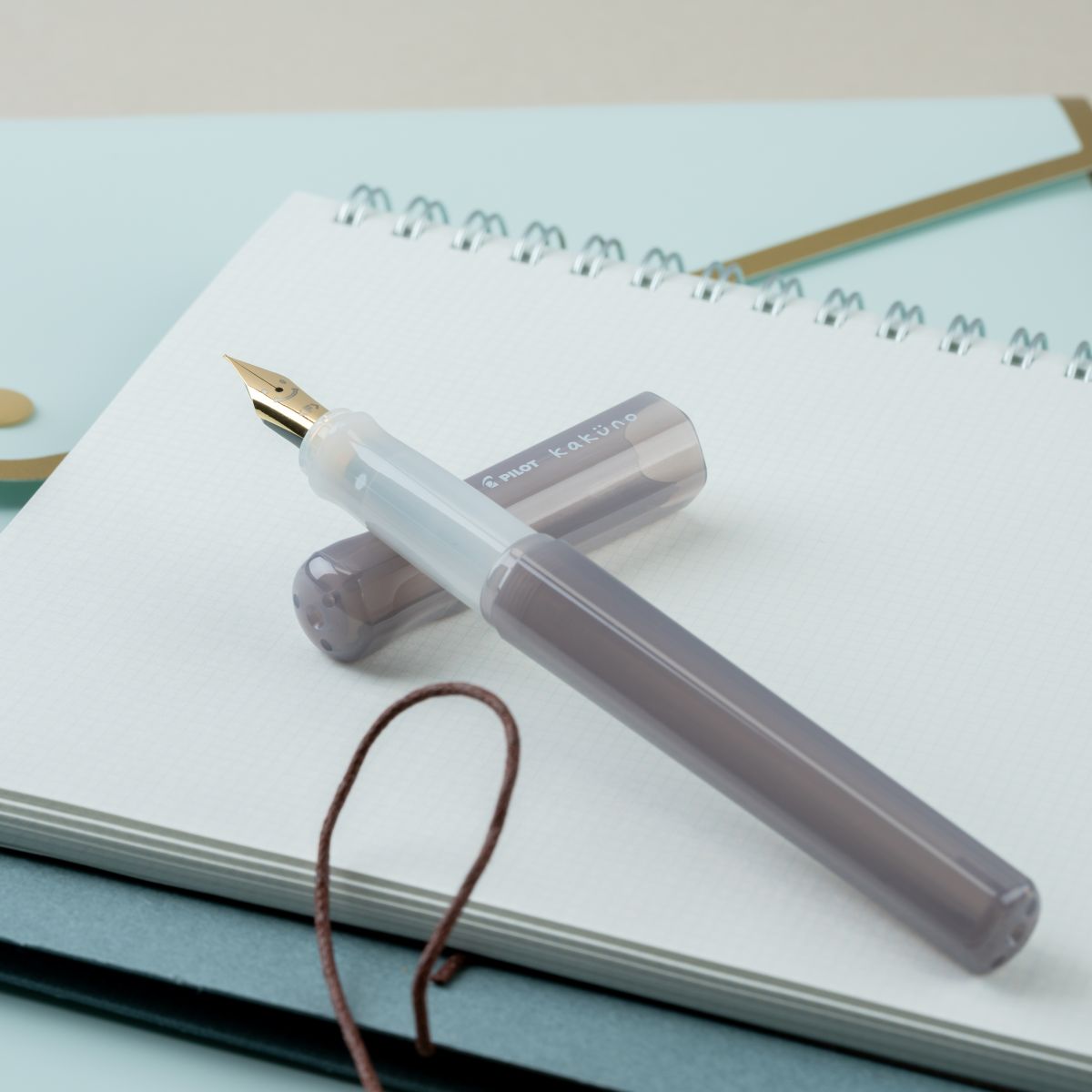 Pilot Kakuno Fountain Pen - Nimbus Gray - Pen Boutique Ltd