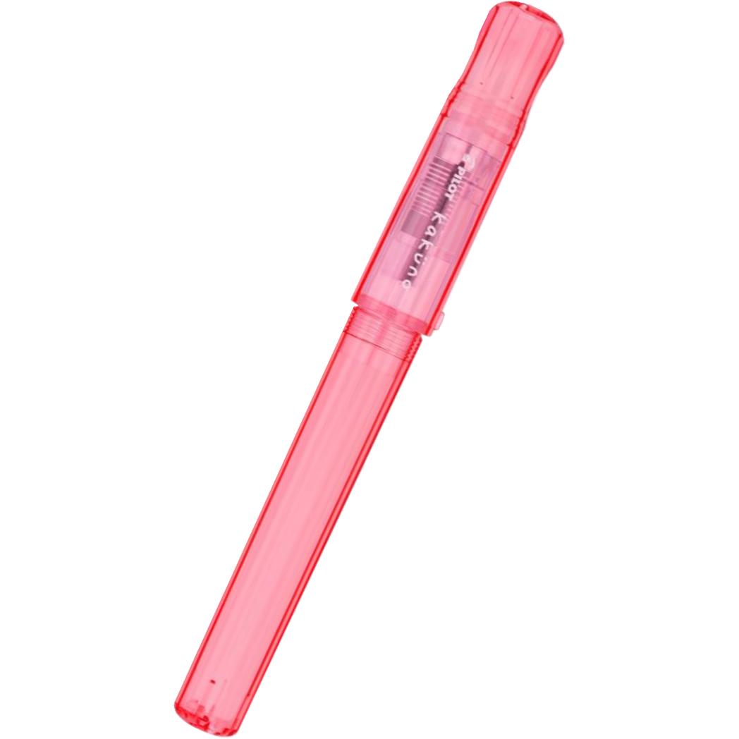 Pilot Kakuno Fountain Pen - Translucent Coral - Pen Boutique Ltd