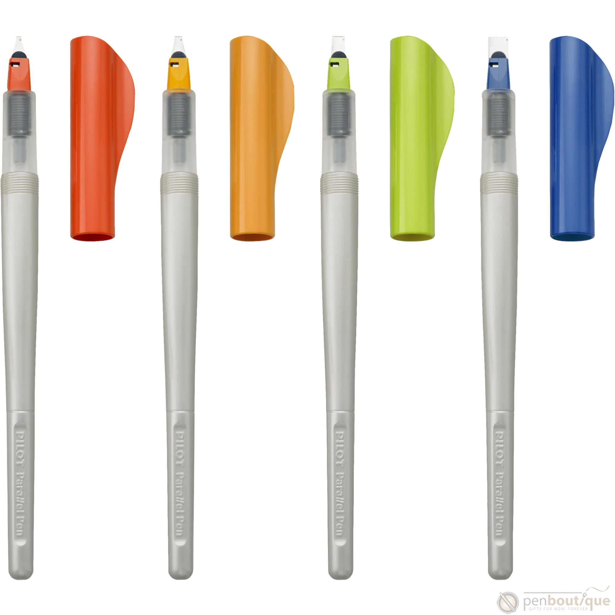 Pilot Parallel Fountain Pen - Red - 1.5mm - Pen Boutique Ltd