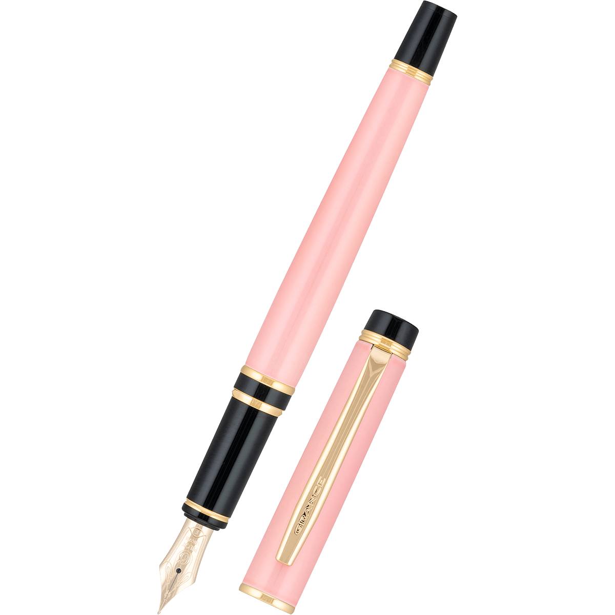 Pilot Grance Fountain Pen - Light Pink - 14K - Pen Boutique Ltd