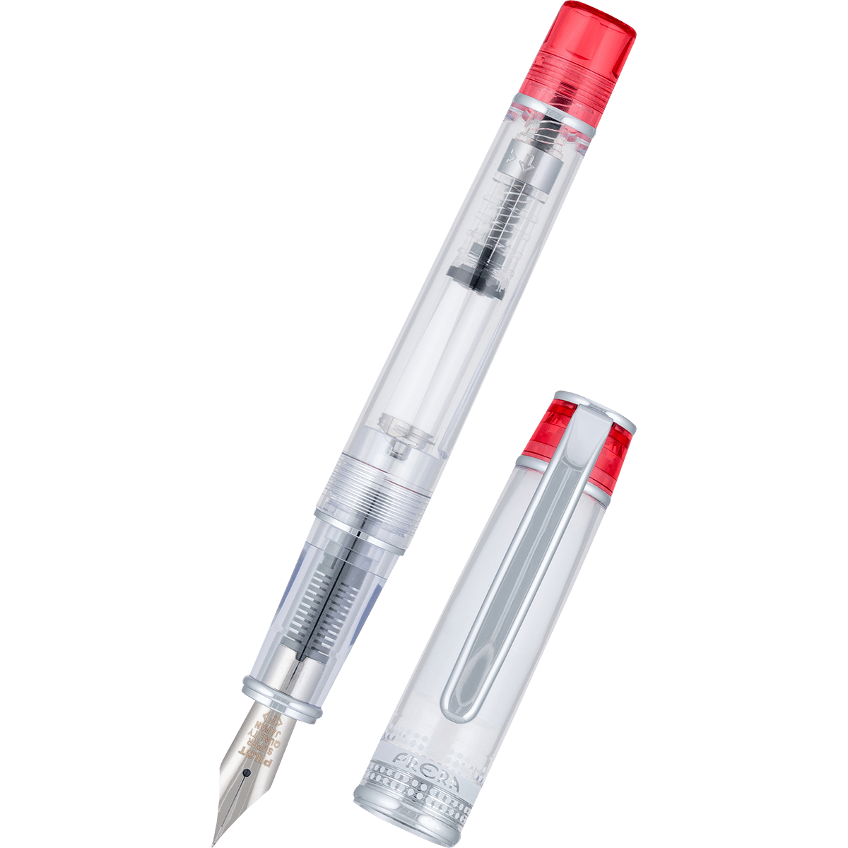 Pilot Prera Fountain Pen - Red - Pen Boutique Ltd