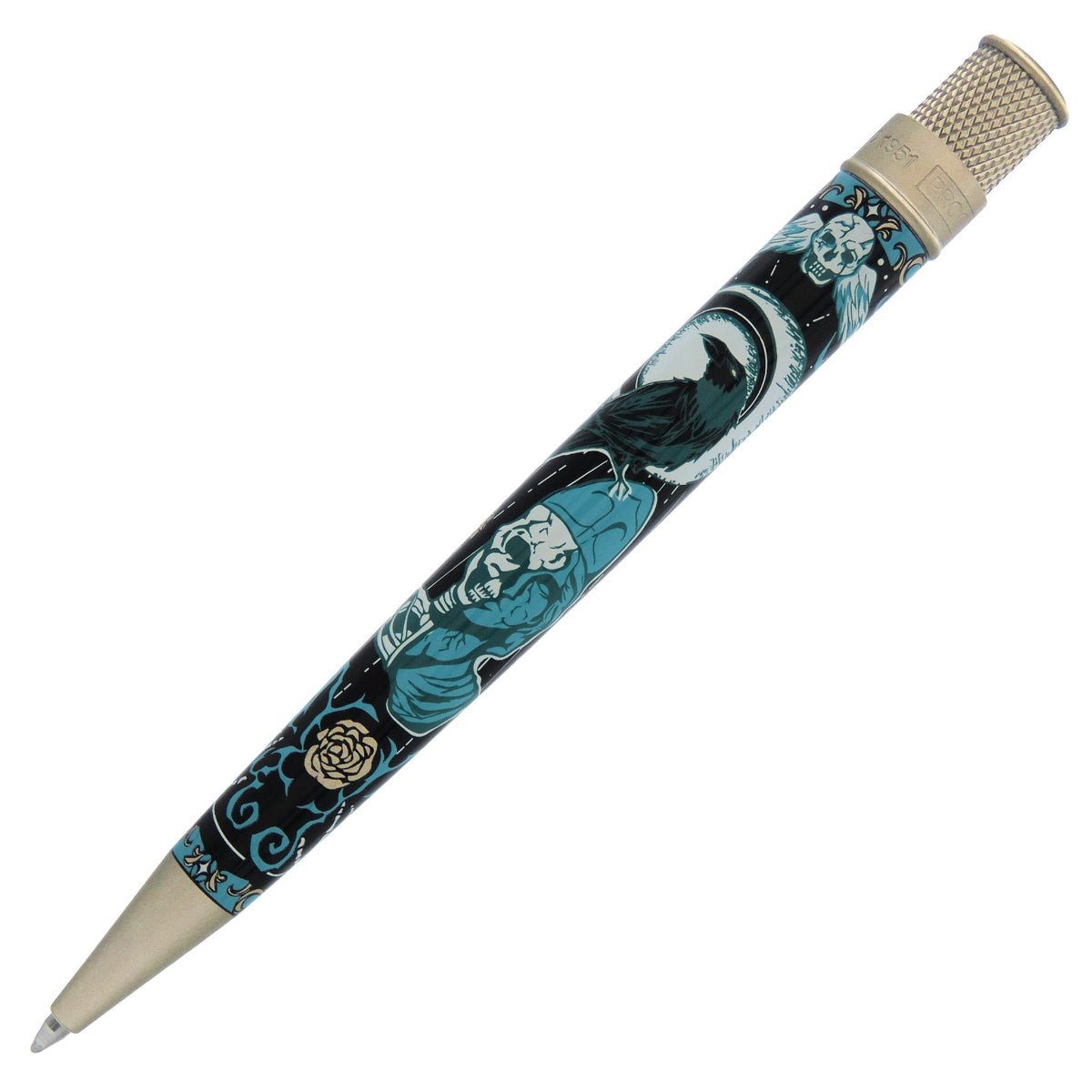 Retro 51 x Pen Boutique Tornado Rollerball Pen - Raven 4 (Limited Edition 2025) - Pen Boutique Ltd