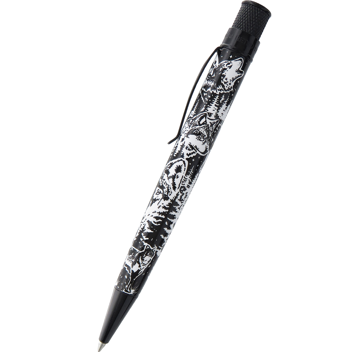 Retro 51 Tornado Ballpoint Pen - Wolf Rescue - Pen Boutique Ltd