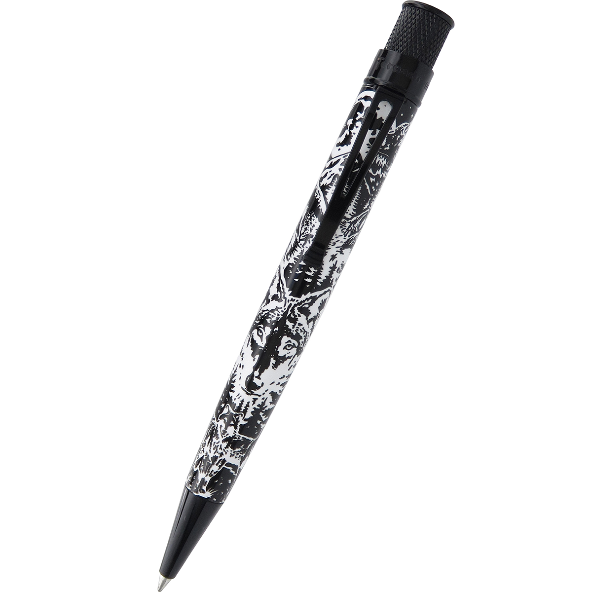 Retro 51 Tornado Ballpoint Pen - Wolf Rescue - Pen Boutique Ltd