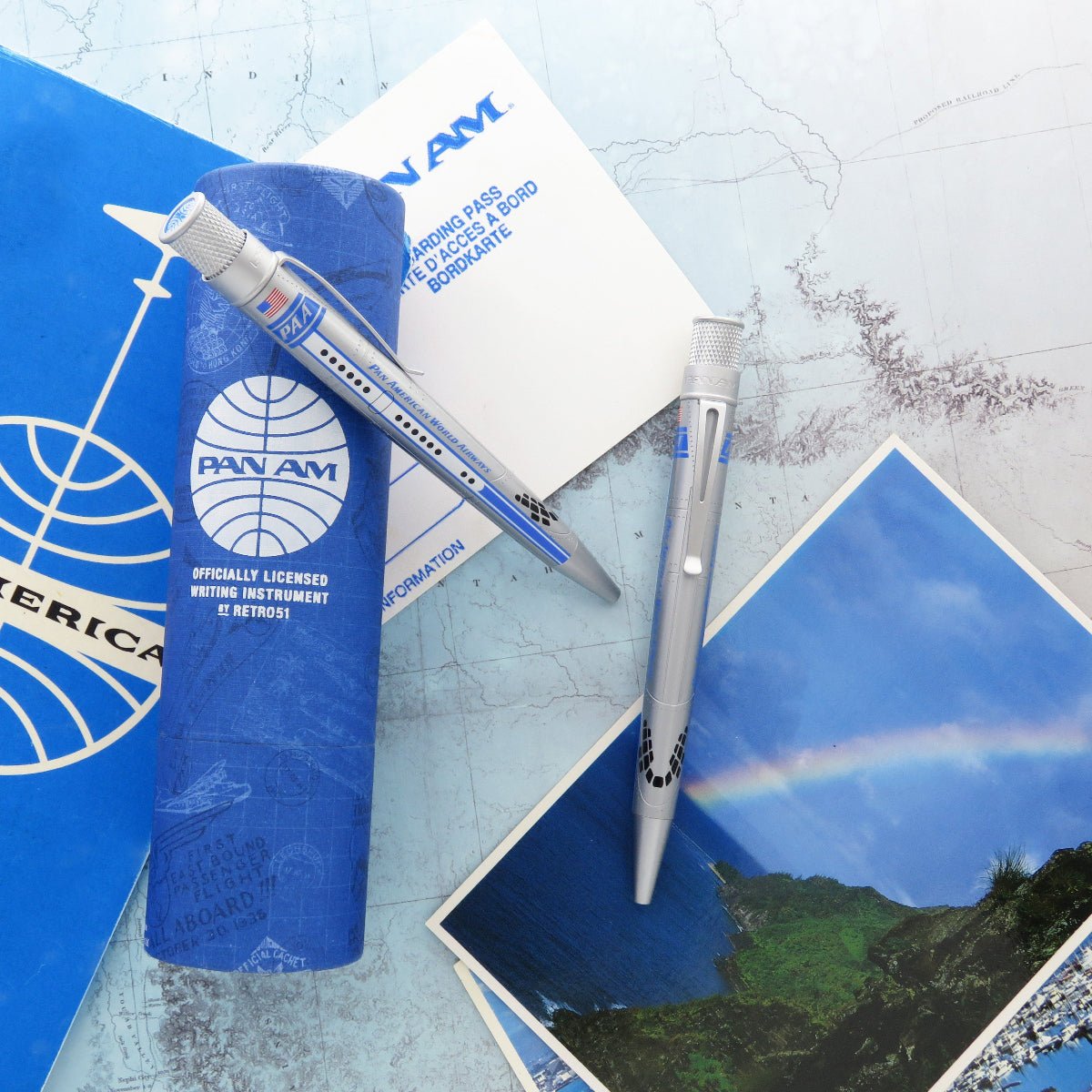 Retro 51 Tornado Rollerball Pen - Pan Am Stratocruiser - Pen Boutique Ltd