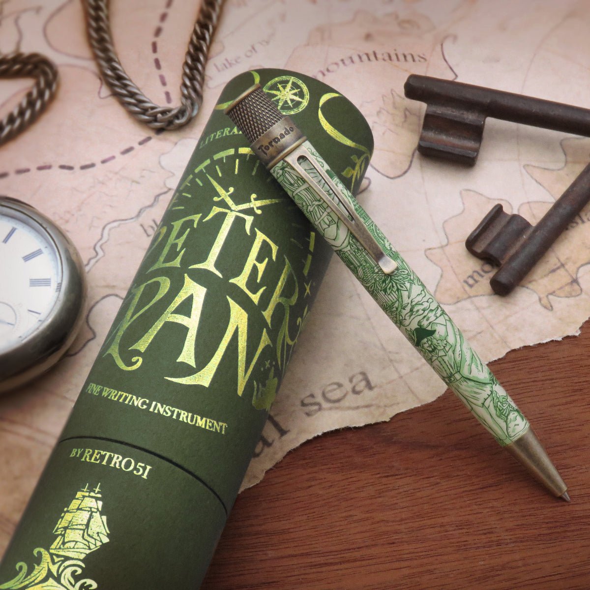 Retro 51 Tornado Rollerball Pen - Peter Pan (Literary Collection) - Pen Boutique Ltd