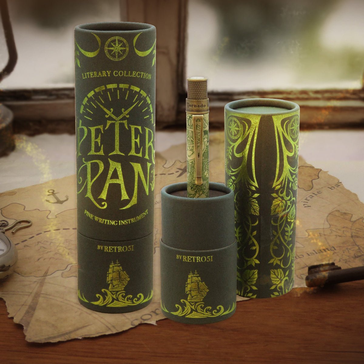 Retro 51 Tornado Rollerball Pen - Peter Pan (Literary Collection) - Pen Boutique Ltd