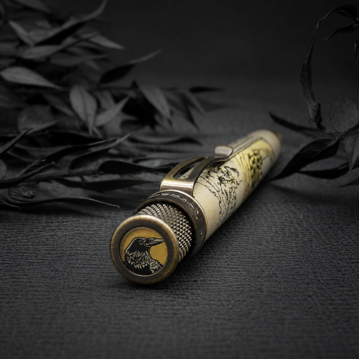 Retro 51 Tornado Rollerball Pen – Raven V (Pen Boutique Exclusive)-Pen Boutique Ltd