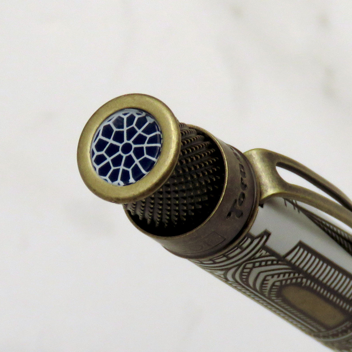 Retro 51 Tornado Rollerball Pen - Vintage Metalsmith Cathedral-Pen Boutique Ltd