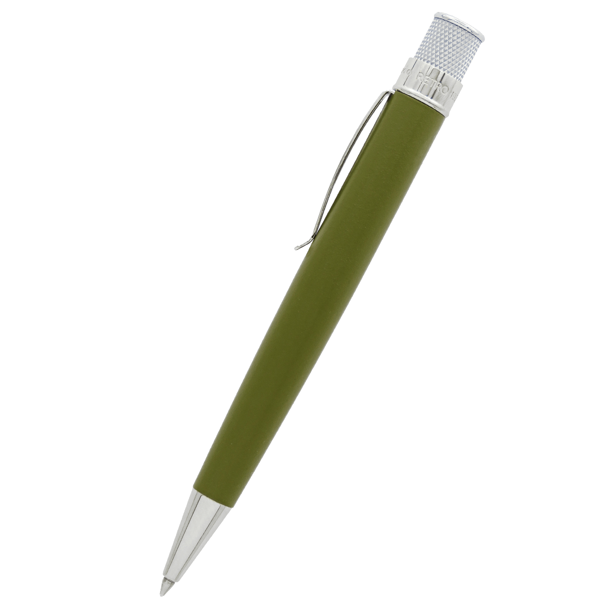 Retro 51 Tornado Seasonal Touch Rollerball Pen - Juniper Green - Pen Boutique Ltd