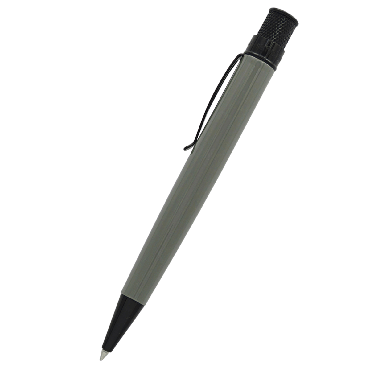 Retro 51 Tornado Stealth Rollerball Pen - Nardo Grey - Pen Boutique Ltd