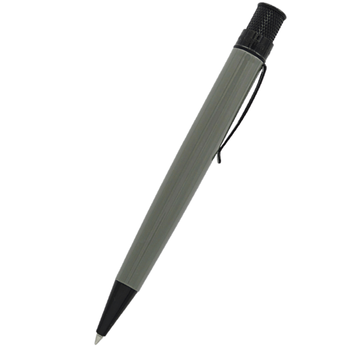 Retro 51 Tornado Stealth Rollerball Pen - Nardo Grey - Pen Boutique Ltd