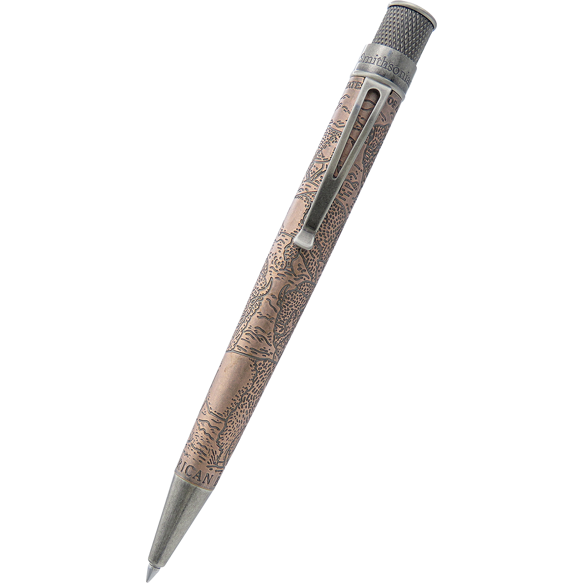 Retro 51 Smithsonian Rollerball Pen - Bison: Standing Strong (Numbered Edition)-Pen Boutique Ltd