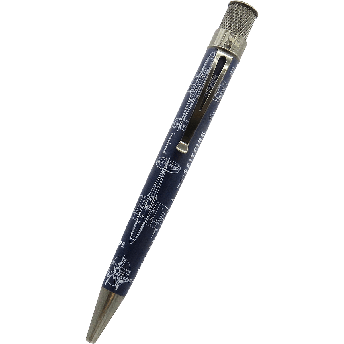 Retro 51 Tornado Imperial War Museum Rollerball Pen - Spitfire Blueprint - Pen Boutique Ltd